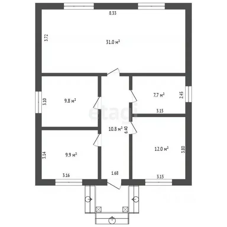 Дом в Ростовская область, Азовский район, Новоалександровка хут. ул. ... - Фото 2