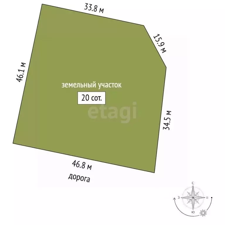 Участок в Ленинградская область, Ломоносовский район, Низинское с/пос, ... - Фото 2