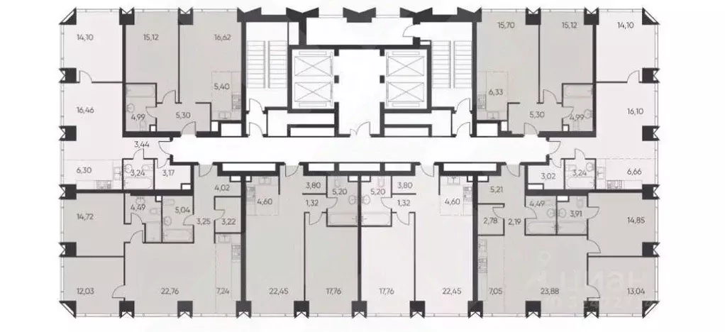 2-к кв. Москва 1-й Сетуньский проезд, 8 (49.3 м) - Фото 2