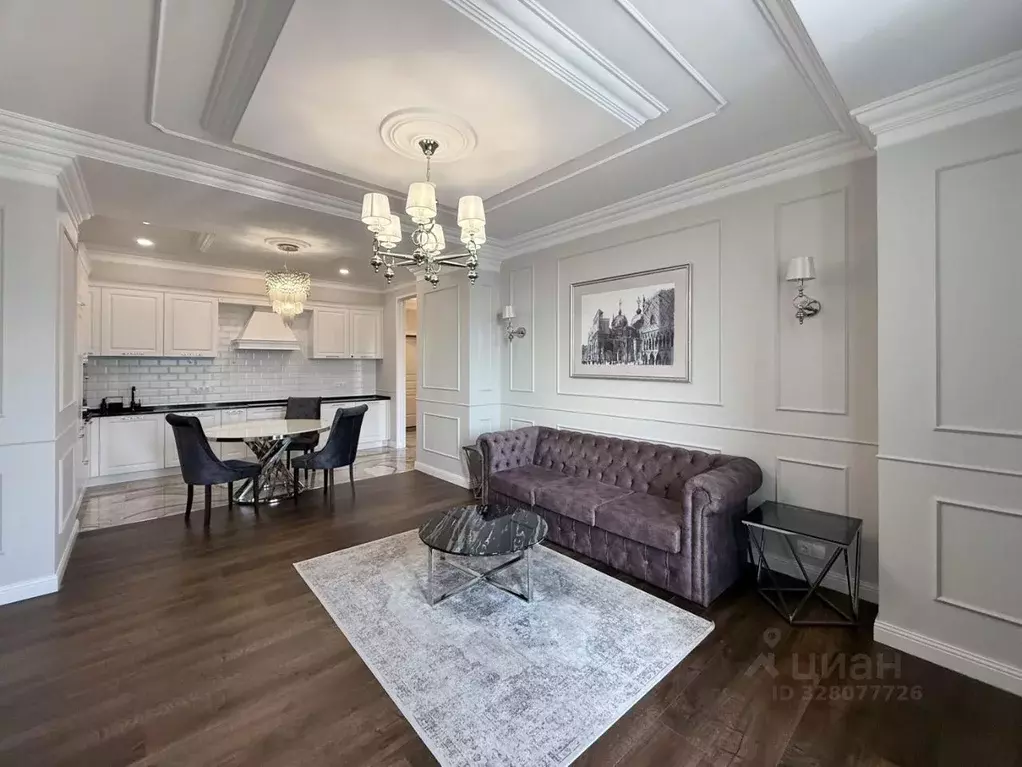 3-к кв. Москва Авиационная ул., 77 (86.0 м) - Фото 2