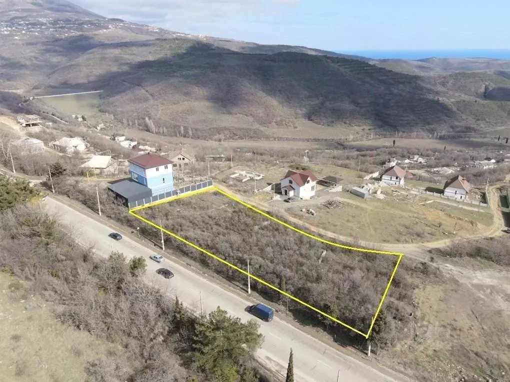 Участок в Крым, Алушта муниципальный округ, с. Верхняя Кутузовка пер. ... - Фото 2