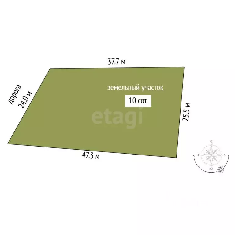 Участок в Тюменская область, Нижнетавдинский муниципальный округ, д. ... - Фото 2