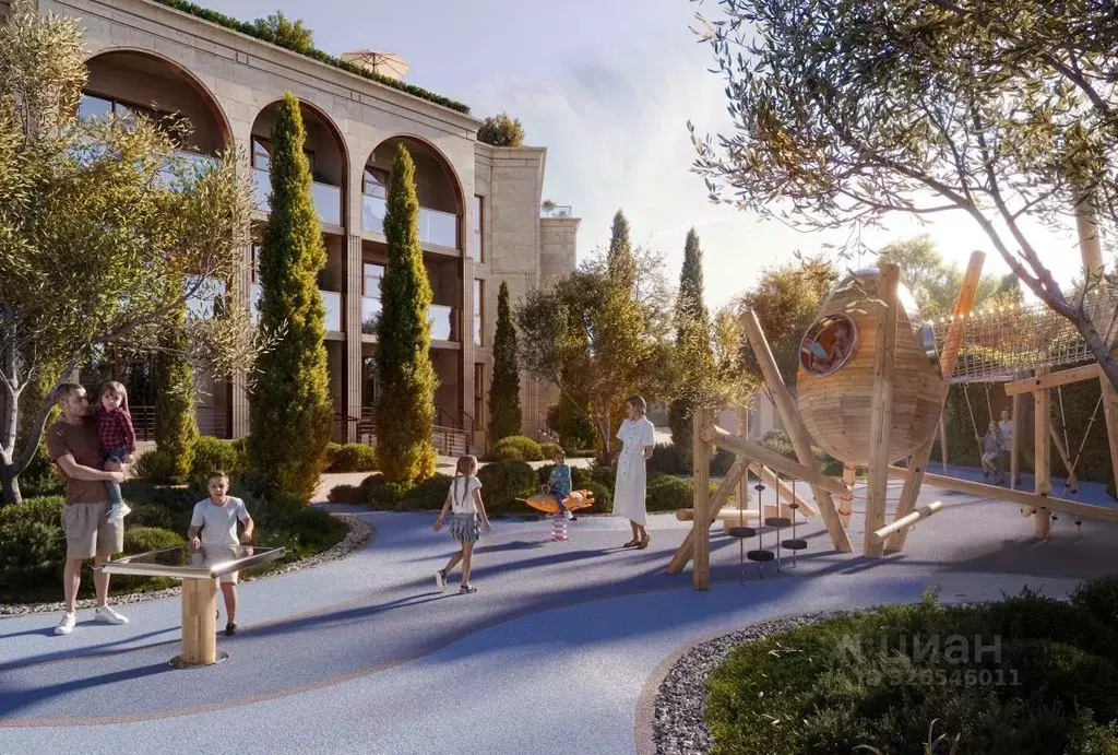 Студия Крым, Евпатория Одиссей Резиденс апарт-комплекс,  (28.0 м) - Фото 1