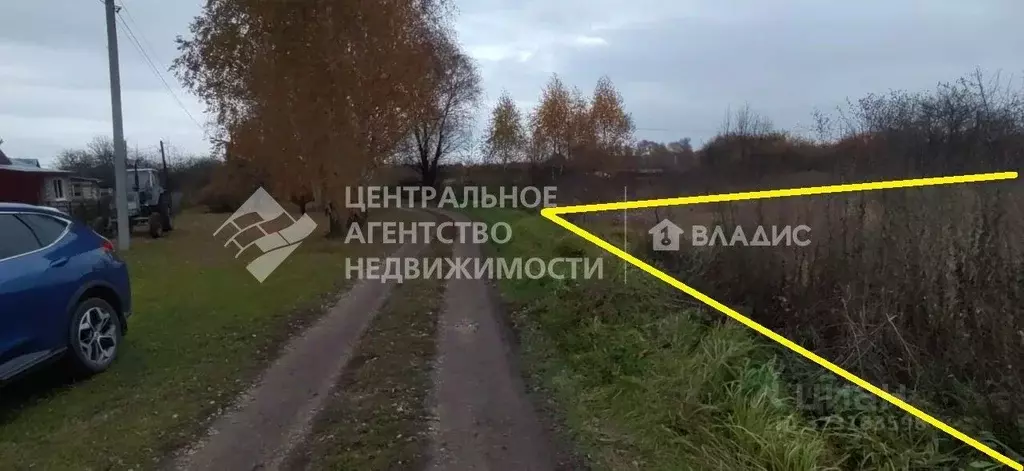 Участок в Рязанская область, Рыбновский район, Баграмовское с/пос, д. ... - Фото 2