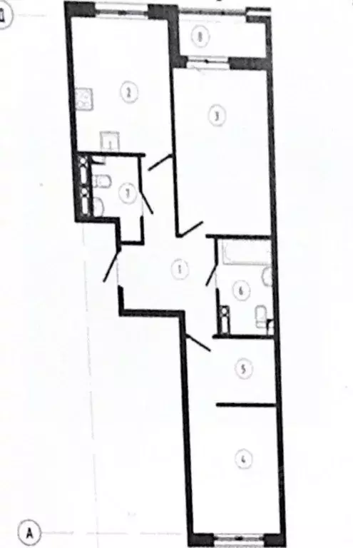 2-к кв. Омская область, Омск ул. Владимира Жоги, 5 (67.7 м) - Фото 1