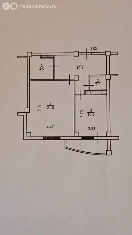 1-комнатная квартира: Воронеж, бульвар Победы, 50 (50 м) - Фото 1