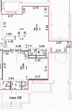 Офис в Москва Славянский бул., 9К5 (242 м) - Фото 2