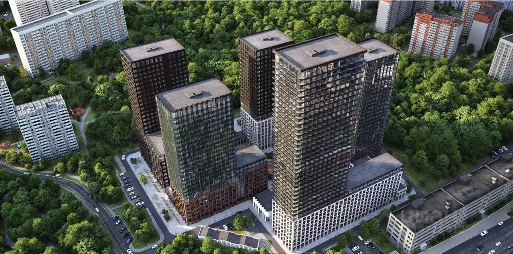 2-к кв. Москва ул. Народного Ополчения (70.56 м) - Фото 1