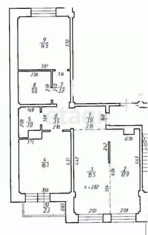 2-к кв. Иркутская область, Иркутск ул. Чернышевского, 6 (78.2 м) - Фото 1