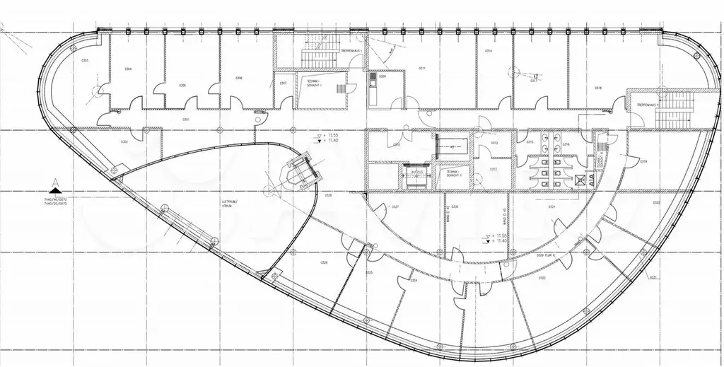 Аренда офиса БЦ Мерседес-Бенц Плаза/Mercedes-Benz Plaza класса A ... - Фото 0