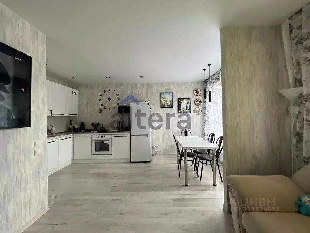 2-к кв. Татарстан, Казань пос. Дербышки, ул. Мира, 62к1 (45.0 м) - Фото 2