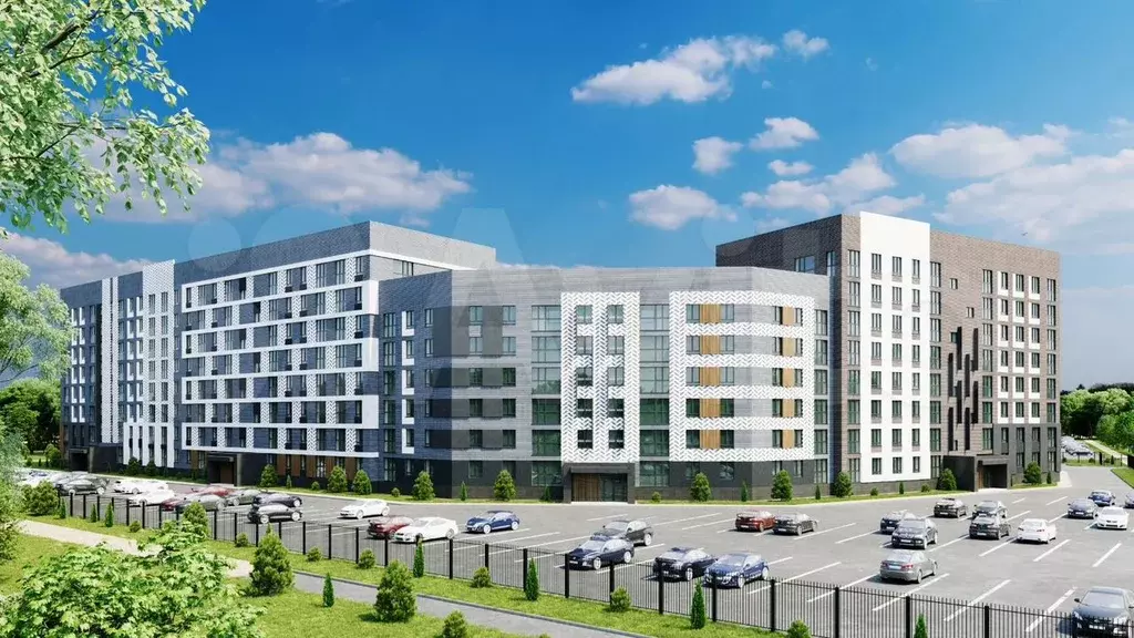 1-к. квартира, 44,5 м, 3/6 эт. - Фото 0