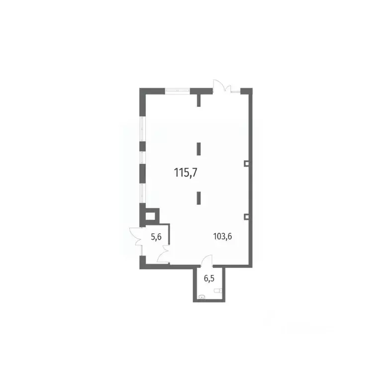 Помещение свободного назначения в Санкт-Петербург ул. Академика ... - Фото 2