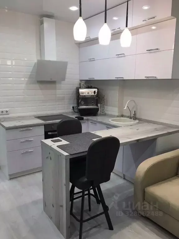 Студия Тюменская область, Тюмень ул. Мельникайте, 2к14 (28.5 м) - Фото 1