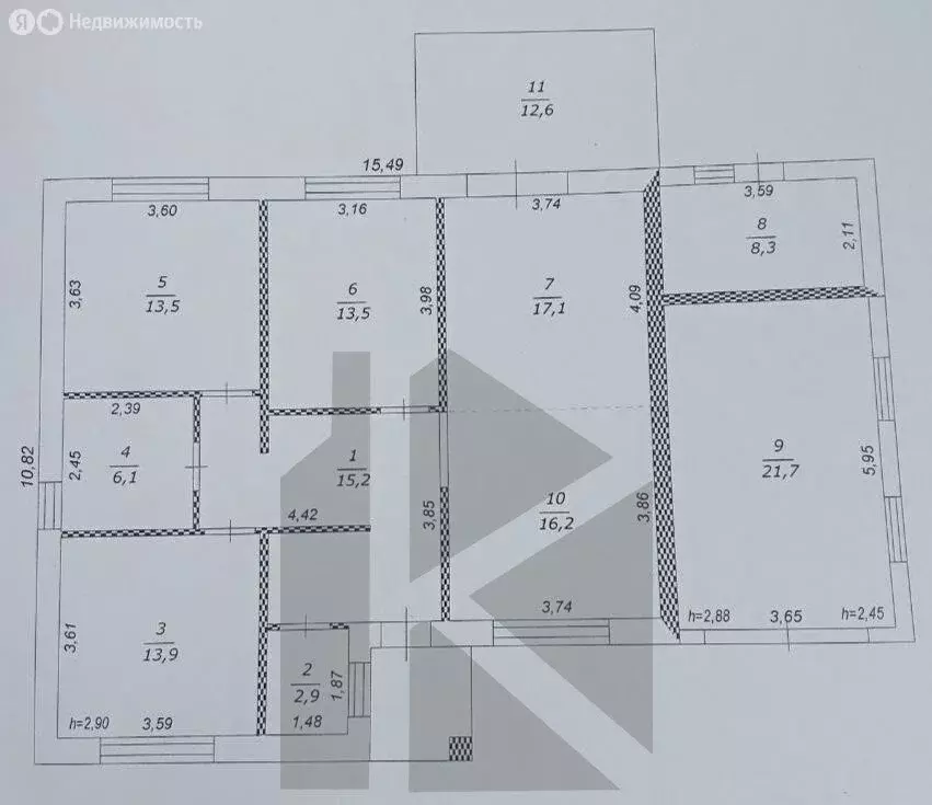 Дом в село Стрелецкое, Первомайская улица (141 м) - Фото 1