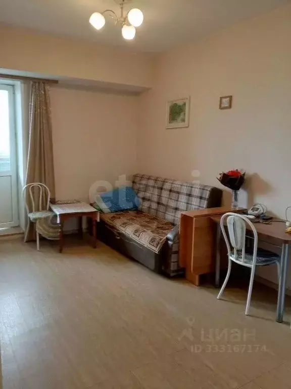 Студия Иркутская область, Иркутск Радужный мкр, 112 (28.0 м) - Фото 1