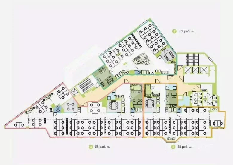 Офис в Москва Новослободская ул., 14С2 (672 м) - Фото 2