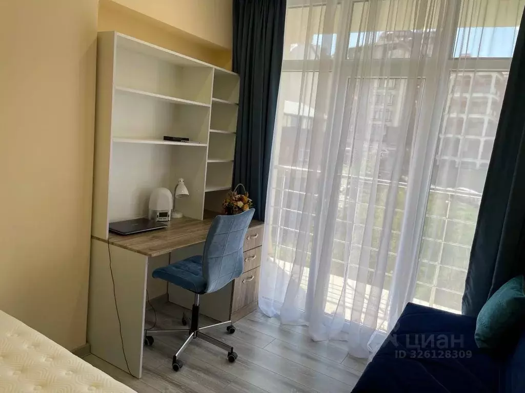 1-к кв. Краснодарский край, Сочи Светлана мкр, ул. Лысая Гора, 27/28 ... - Фото 2