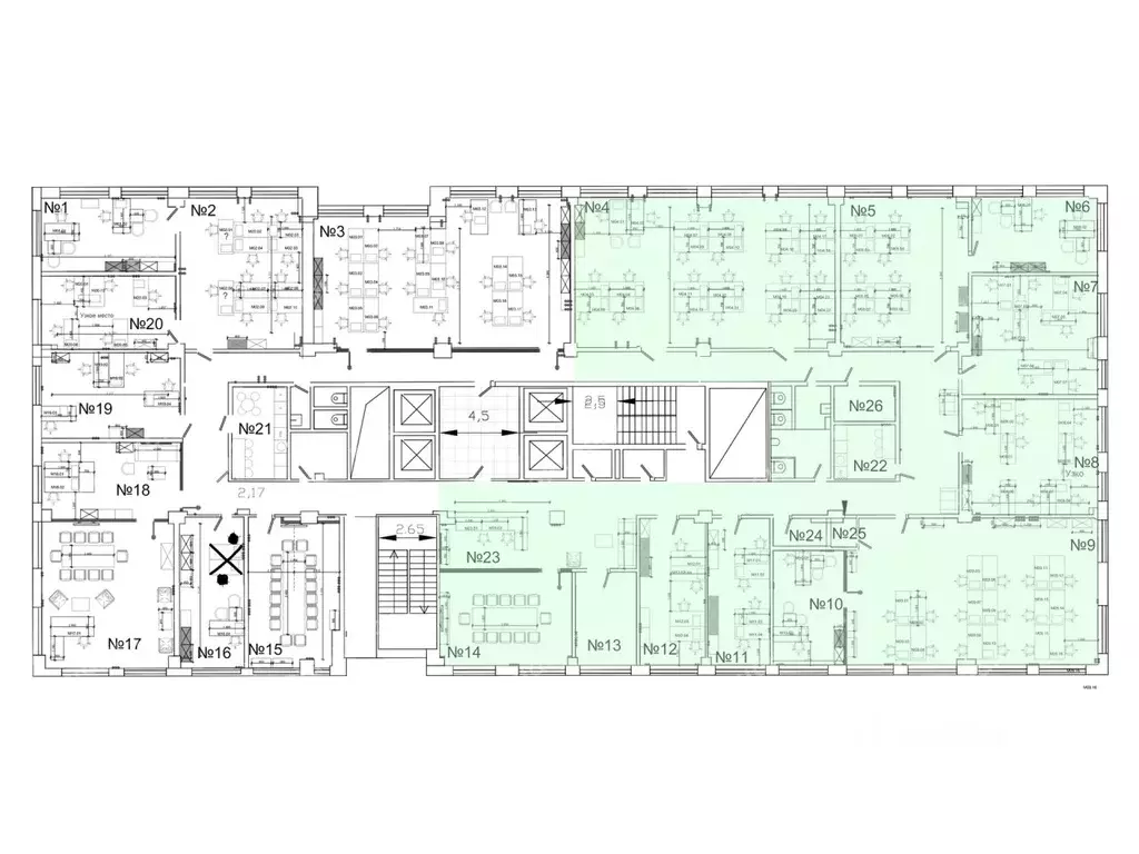Офис в Москва Осенний бул., 23 (459 м) - Фото 2