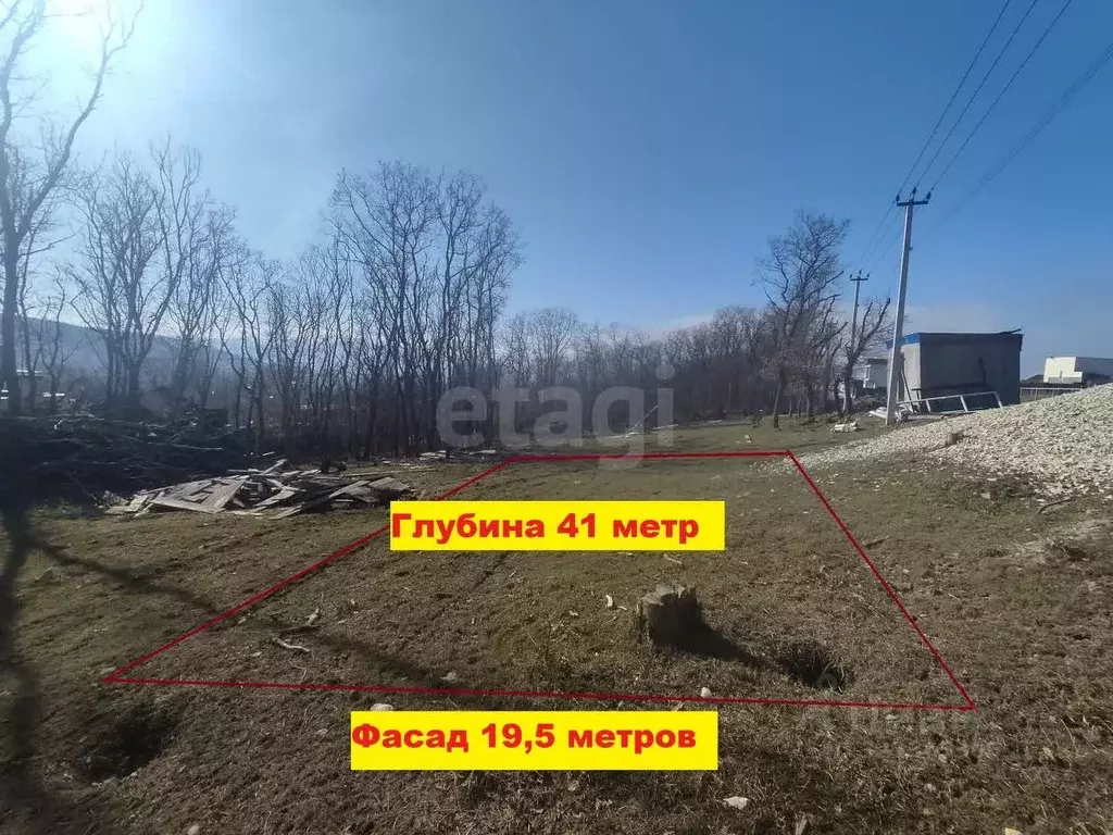 Участок в Краснодарский край, Анапа  (8.0 сот.) - Фото 1