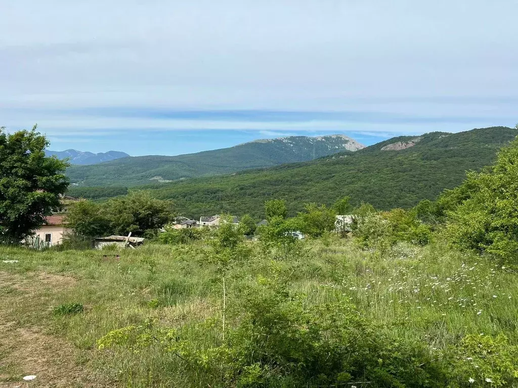 Участок в Крым, Алушта городской округ, с. Лучистое, Лесная сказка мкр ... - Фото 1