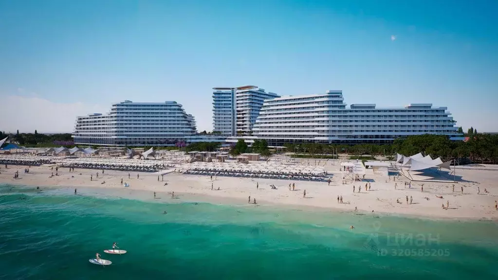 1-к кв. Крым, Саки Птица жилой комплекс (50.33 м) - Фото 2