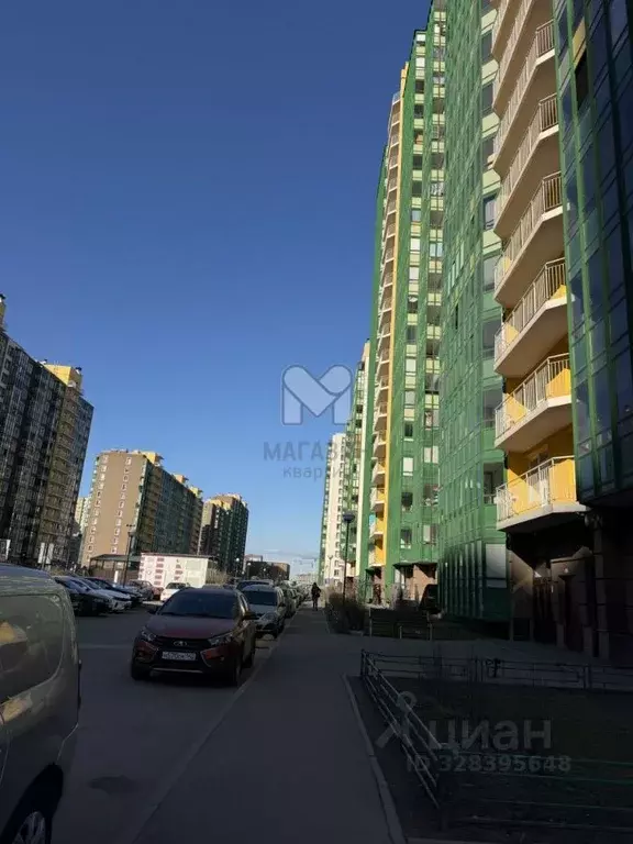 1-к кв. Ленинградская область, Мурино Всеволожский район, ул. ... - Фото 1