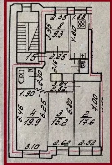 4-к кв. Санкт-Петербург Большая Монетная ул., 6 (89.2 м) - Фото 1