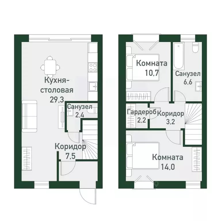 2-к кв. Челябинская область, Челябинский городской округ, пос. ... - Фото 1