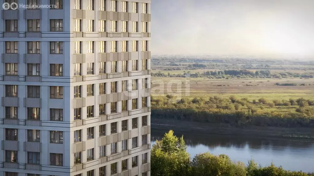 2-комнатная квартира: Тюмень, Краснооктябрьская улица, 4Ак1 (65.36 м) - Фото 0