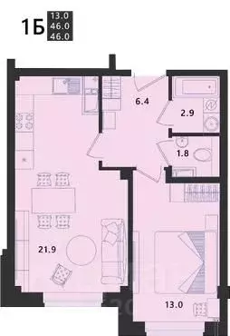 1-к кв. Псковская область, Псковский район, Завеличенская волость, д. ... - Фото 0