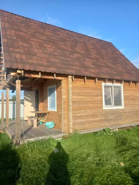 Дом в Омская область, Омский район, Новотроицкое с/пос, д. Малокулачье ... - Фото 2