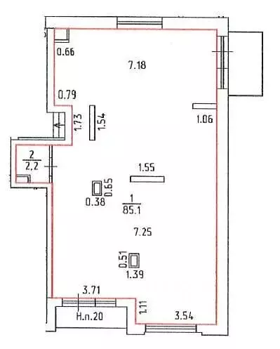 Помещение свободного назначения в Удмуртия, Ижевск Воткинское ш., 45А ... - Фото 2