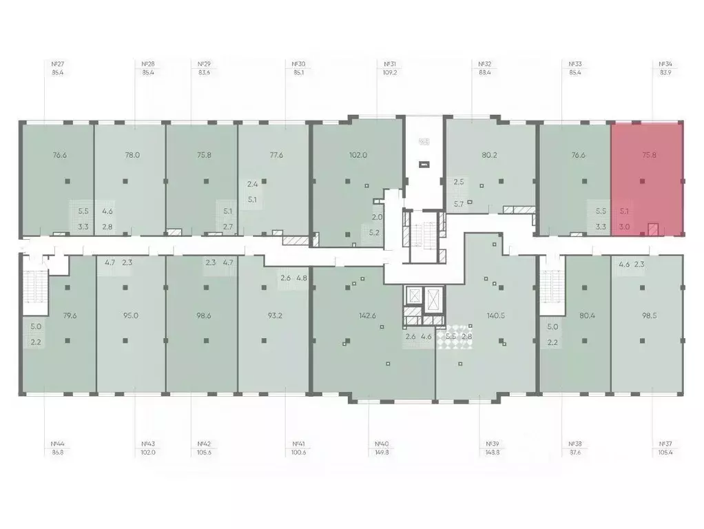 Офис в Санкт-Петербург Партизанская ул., 5 (84 м) - Фото 2