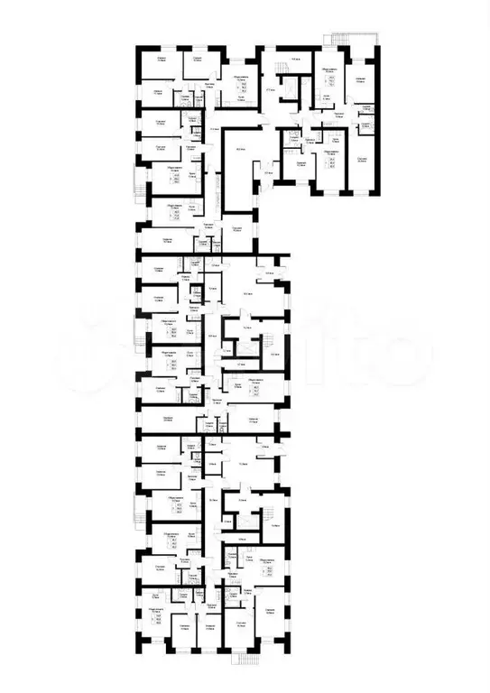 2-к. квартира, 55,5 м, 1/9 эт. - Фото 1