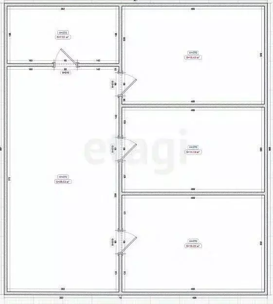 2-к кв. Ингушетия, Магас ул. Мочко Базоркина (96.0 м) - Фото 1