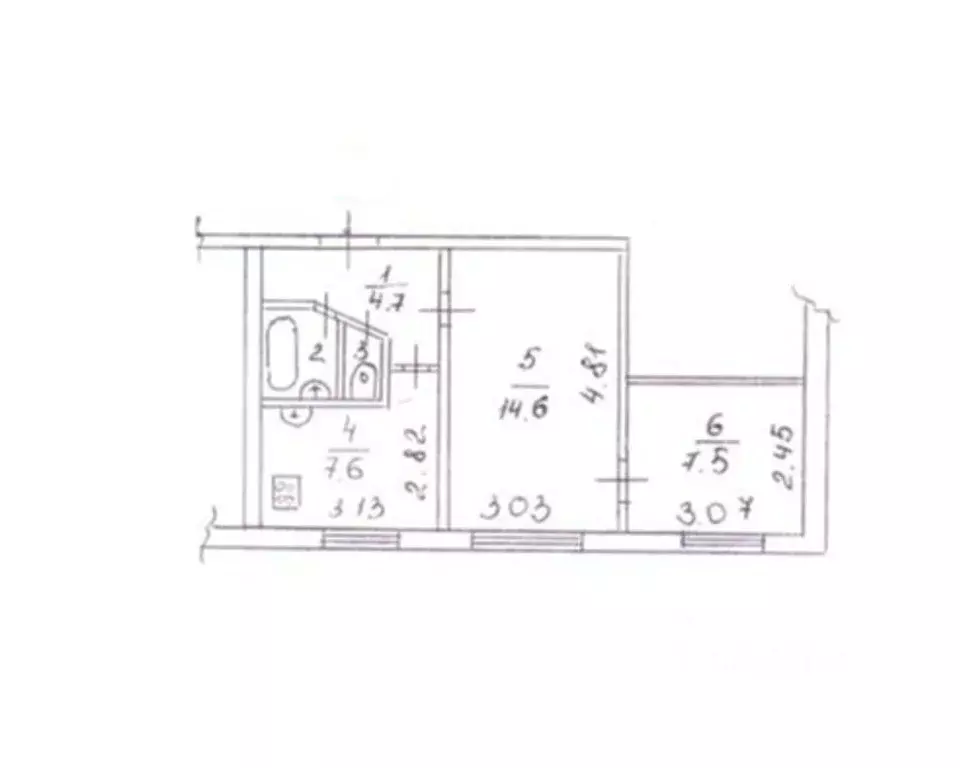2-к кв. Вологодская область, Вологда ул. Мохова, 30 (37.1 м) - Фото 1
