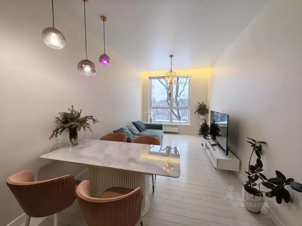 2-к кв. Москва Скандинавия жилой комплекс, ул. Эдварда Грига, 5 (67.5 ... - Фото 1