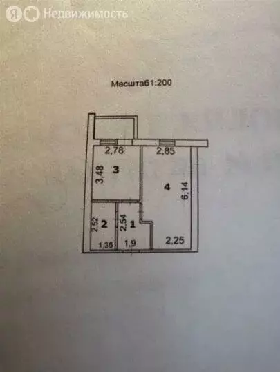 1-комнатная квартира: Губкин, улица Петра Великого, 26А (33.3 м) - Фото 2