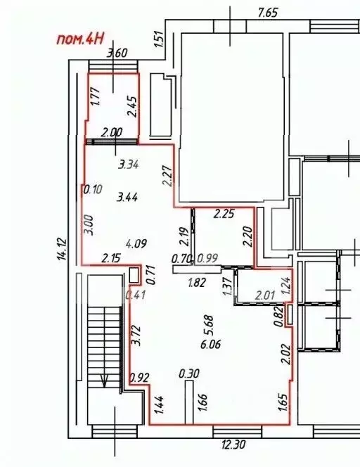 Торговая площадь в Москва ул. Академика Скрябина, 3/1к1 (58 м) - Фото 2