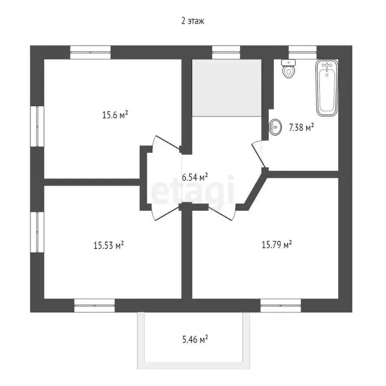 Дом в Мордовия, с. Кочкурово ул. Восточная, 29 (120 м) - Фото 1