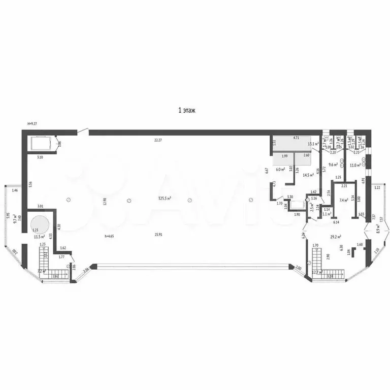 Продам помещение свободного назначения, 1850 м - Фото 1