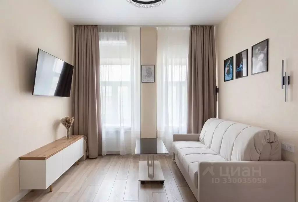 Студия Санкт-Петербург Тележная ул., 25-27 (21.0 м) - Фото 2