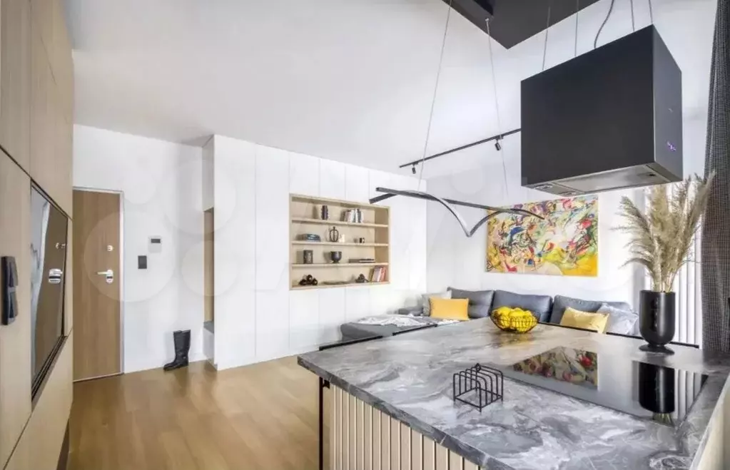 1-к. квартира, 55 м, 3/5 эт. - Фото 1