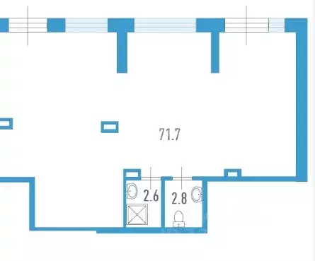 Дом в Томская область, Томск с. Дзержинское, Лесной пер. (59 м) - Фото 2