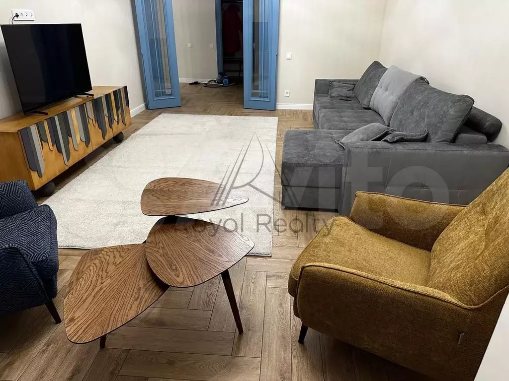 3-к. квартира, 124 м, 7/8 эт. - Фото 1