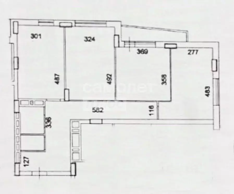 3-к кв. Новосибирская область, Новосибирск Вилюйская ул., 15 (79.0 м) - Фото 1