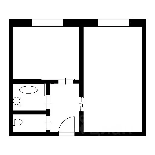 1-к кв. Санкт-Петербург Ириновский просп., 33/49 (35.0 м) - Фото 1