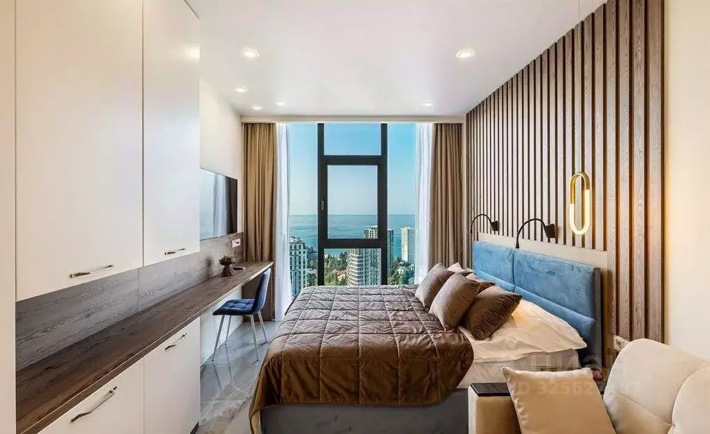 Студия Краснодарский край, Сочи Светлана мкр, ул. Депутатская, 10Б/1 ... - Фото 1