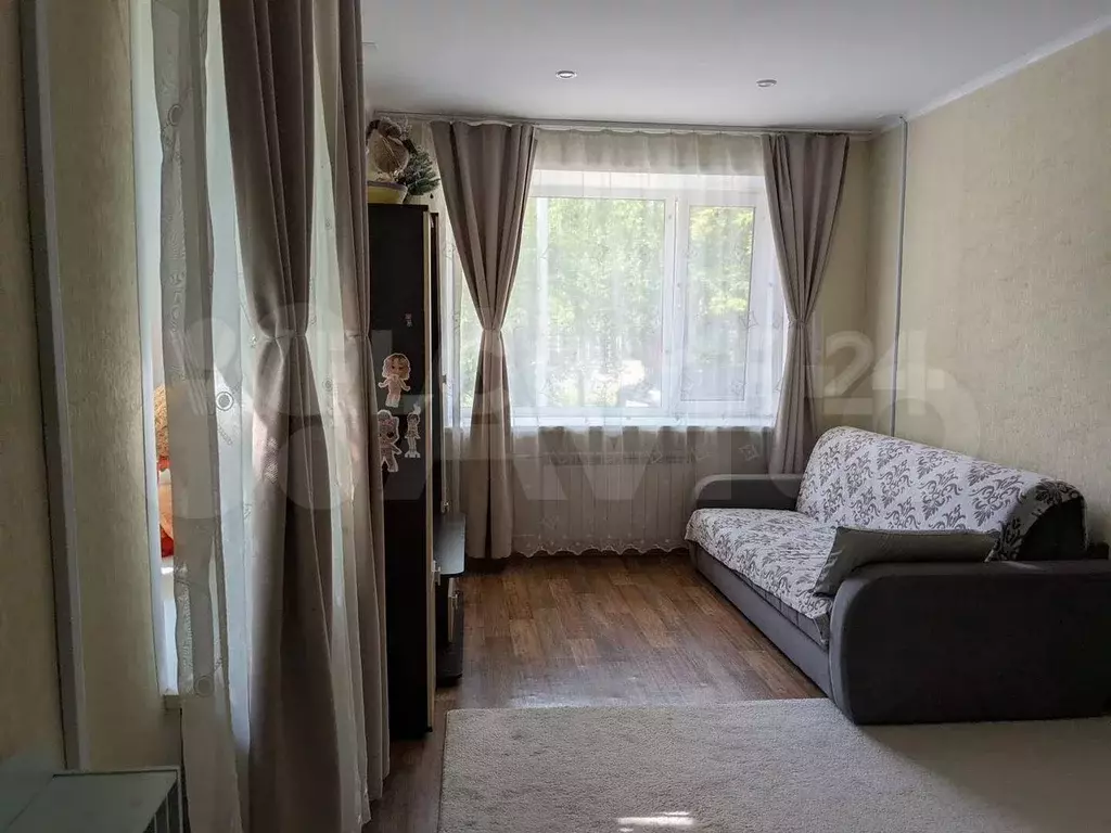 1-к. квартира, 31,4 м, 1/2 эт. - Фото 1